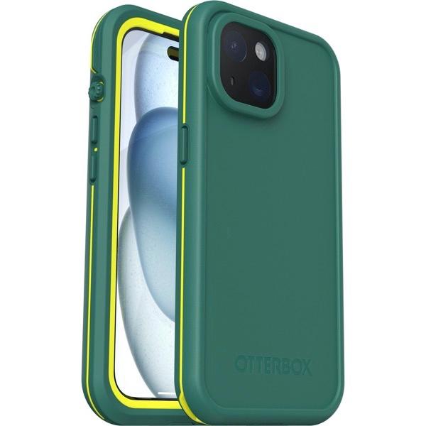 OtterBox オッターボックス iPhone 15 LifeProof FRE 防水 防塵 防雪 耐衝撃 ケース MagSafe対応 Pine 77-93439