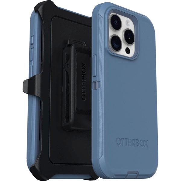OtterBox オッターボックス iPhone 15 Pro DEFENDER (ディフェンダー) 耐衝撃 Baby Blue Jeans 77-94043