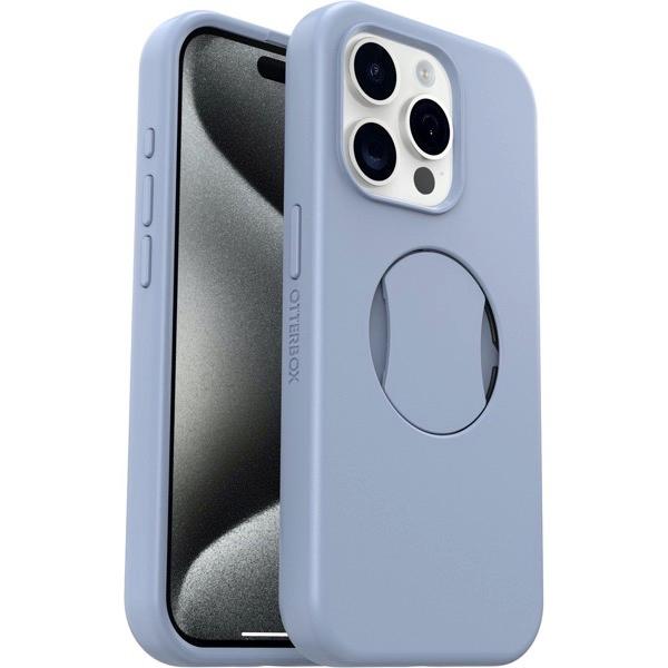 OtterBox オッターボックス iPhone 15 Pro OTTER GRIP SYMMETRY (シンメトリー) 耐衝撃 Blue 77-93141