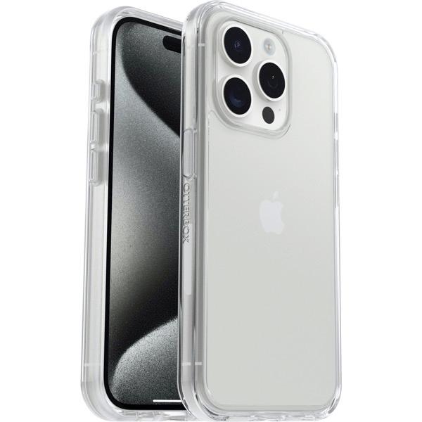 OtterBox オッターボックス iPhone 15 Pro SYMMETRY (シンメトリー) 耐衝撃 Clear 77-92641