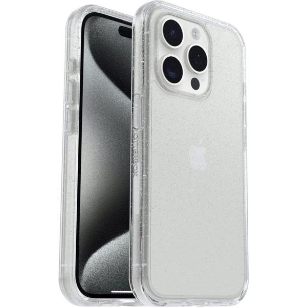 OtterBox オッターボックス iPhone 15 Pro SYMMETRY (シンメトリー) 耐衝撃 Stardust Clear 77-92642