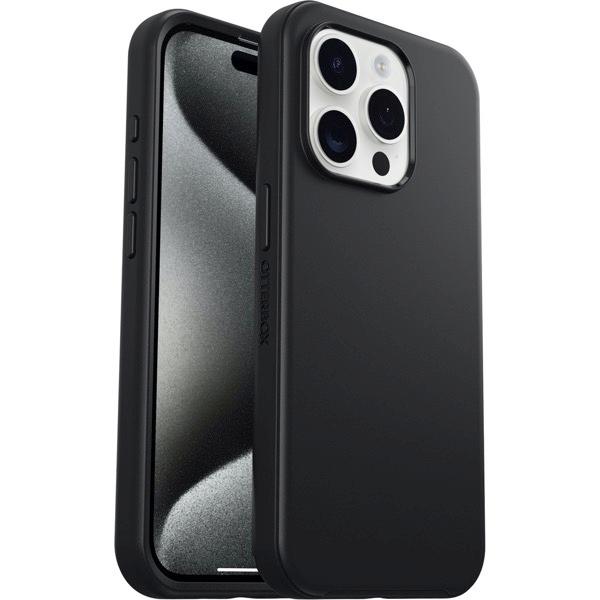 OtterBox オッターボックス iPhone 15 Pro SYMMETRY (シンメトリー) 耐衝撃 抗菌 MagSafe対応 Black 77-92836