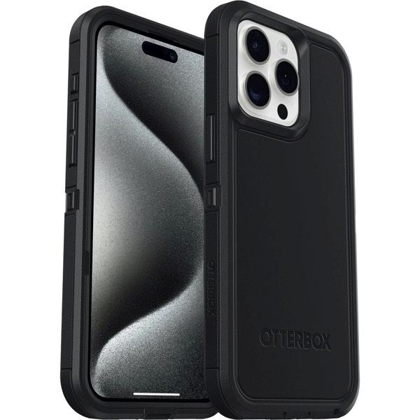 OtterBox オッターボックス iPhone 15 Pro Max DEFENDER XT (ディフェンダー) 耐衝撃 MagSafe対応 Black 77-92966