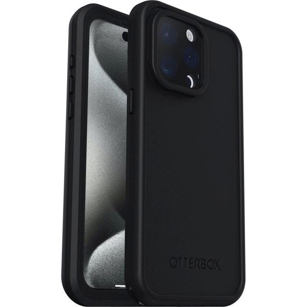 OtterBox オッターボックス iPhone 15 Pro Max LifeProof FRE 防水 防塵 防雪 耐衝撃 ケース MagSafe対応 Black 77-93429