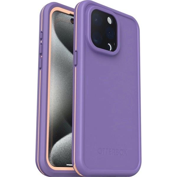 OtterBox オッターボックス iPhone 15 Pro Max LifeProof FRE 防水 防塵 防雪 耐衝撃 ケース MagSafe対応 Plum 77-93431