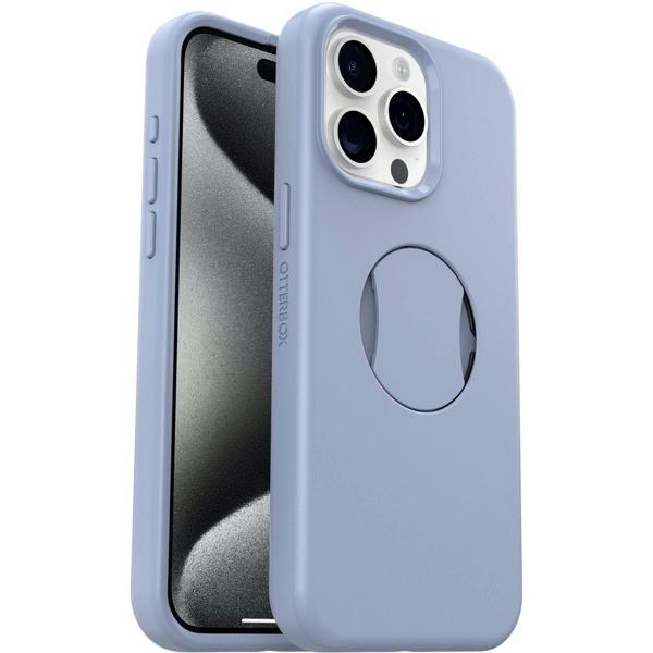 OtterBox オッターボックス iPhone 15 Pro Max OTTER GRIP SYMMETRY (シンメトリー) 耐衝撃 Blue 77-93178