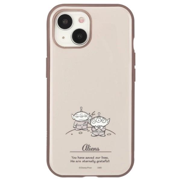 gourmandise グルマンディーズ iPhone 15 耐衝撃ケース IIIIfi+ (イーフィット) ケース ディズニー・ピクサーキャラクター エイリアン DNG-150AL