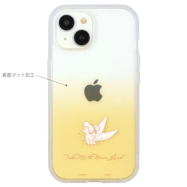 gourmandise グルマンディーズ iPhone 15 耐衝撃ケース IIIIfi+ イーフィット Clear ディズニー・ピクサーキャラクター ティンカー・ベル