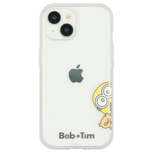 gourmandise グルマンディーズ iPhone 15 耐衝撃ケース IIIIfi+ イーフィット Clear 怪盗グルー/ミニオンズシリーズ ボブ＆ティム