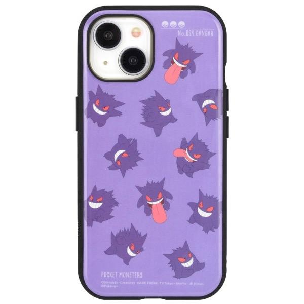 gourmandise グルマンディーズ iPhone 15 耐衝撃ケース IIIIfi+ (イーフィット) ケース ポケットモンスター ゲンガー POKE-866B
