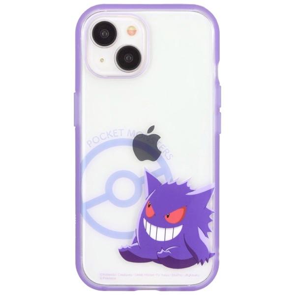 gourmandise グルマンディーズ iPhone 15 耐衝撃ケース IIIIfi+ (イーフィット) Clear ポケットモンスター ゲンガー POKE-870B