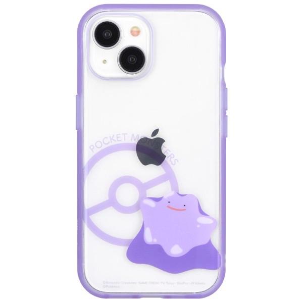 gourmandise グルマンディーズ iPhone 15 耐衝撃ケース IIIIfi+ (イーフィット) Clear ポケットモンスター メタモン POKE-870C