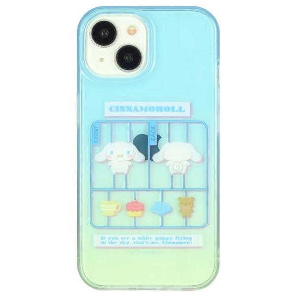 gourmandise グルマンディーズ iPhone 15 ソフトケース サンリオキャラクターズ シナモロール SANG-349CN
