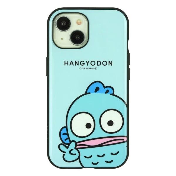 gourmandise グルマンディーズ iPhone 15 耐衝撃ケース IIIIfi+ (イーフィット) ケース サンリオキャラクターズ ハンギョドン SANG-351HG
