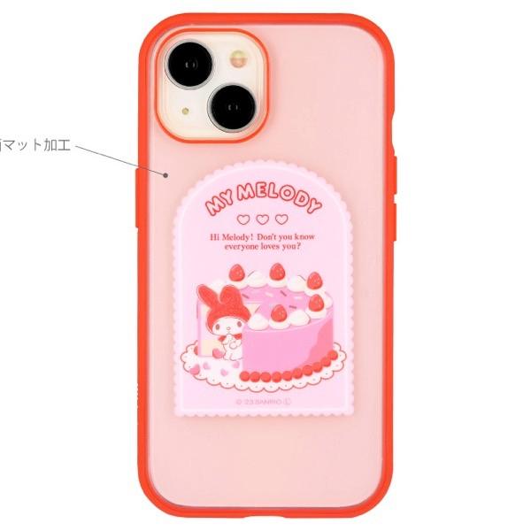 gourmandise グルマンディーズ iPhone 15 耐衝撃ケース IIIIfi+ (イーフィット) Clear サンリオキャラクターズ マイメロディ SANG-355MM