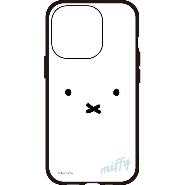 gourmandise グルマンディーズ iPhone 15 Pro 耐衝撃ケース IIIIfi+ (イーフィット) ケース ミッフィー フェイス MF-438A