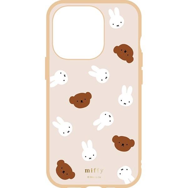 gourmandise グルマンディーズ iPhone 15 Pro 耐衝撃ケース IIIIfi+ (イーフィット) ケース ミッフィー ミッフィー&ボリス MF-438B