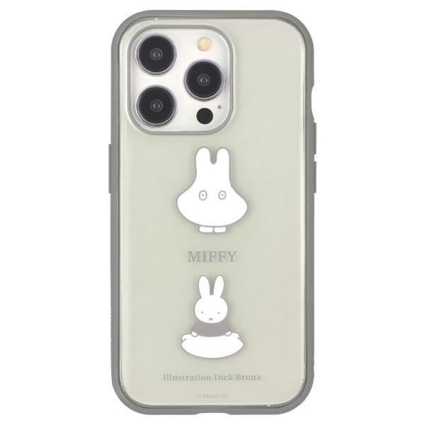 gourmandise グルマンディーズ iPhone 15 Pro 耐衝撃ケース IIIIfi+ (イーフィット) Clear ミッフィー おばけごっこ MF-442C