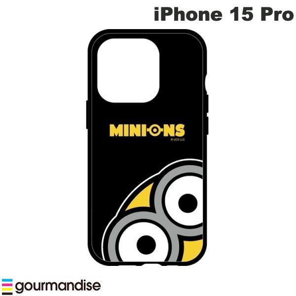 gourmandise グルマンディーズ iPhone 15 Pro 耐衝撃ケース IIIIfi+ (イーフィット) ケース 怪盗グルー/ミニオンズシリーズ ボブ MINI-450A
