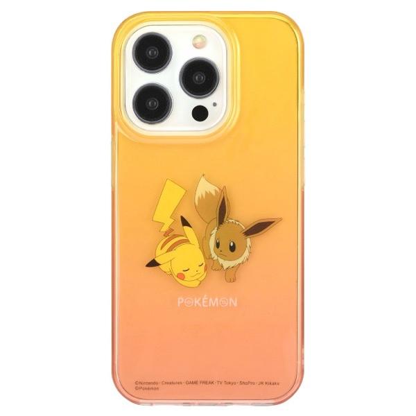 gourmandise グルマンディーズ iPhone 15 Pro ソフトケース ポケットモンスター ピカチュウ&イーブイ POKE-865A