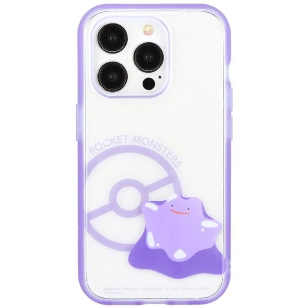gourmandise グルマンディーズ iPhone 15 Pro 耐衝撃ケース IIIIfi+ (イーフィット) Clear ポケットモンスター メタモン POKE-871C