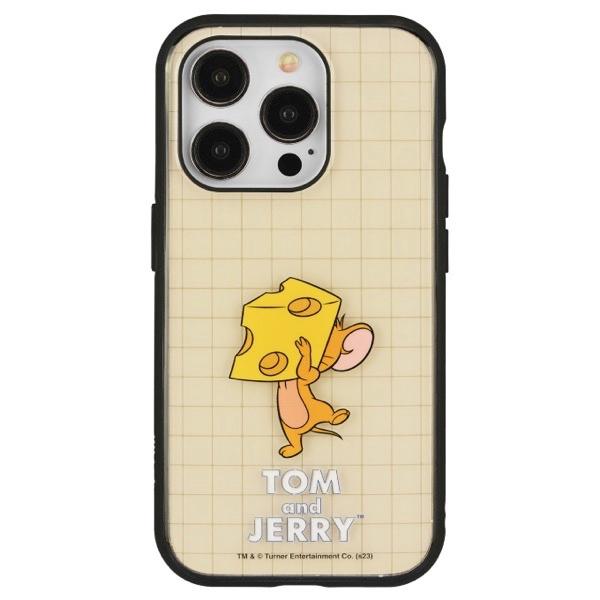 gourmandise グルマンディーズ iPhone 15 Pro 耐衝撃ケース IIIIfi+ (イーフィット) Clear トムとジェリー ジェリー TMJ-196B