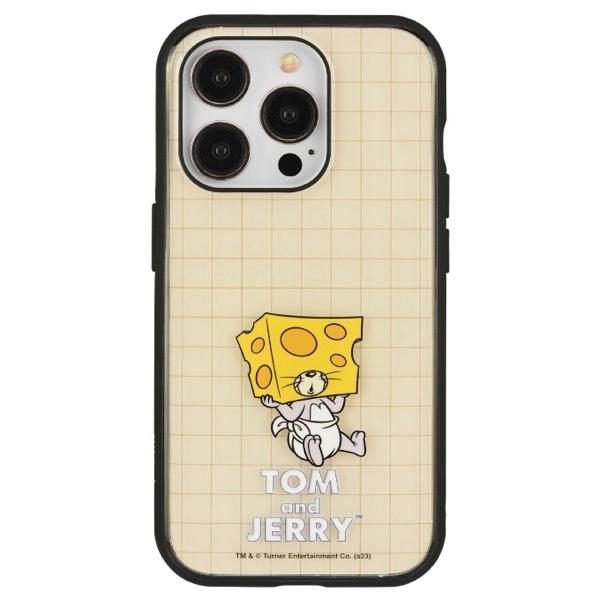gourmandise グルマンディーズ iPhone 15 Pro 耐衝撃ケース IIIIfi+ (イーフィット) Clear トムとジェリー タフィー TMJ-196C