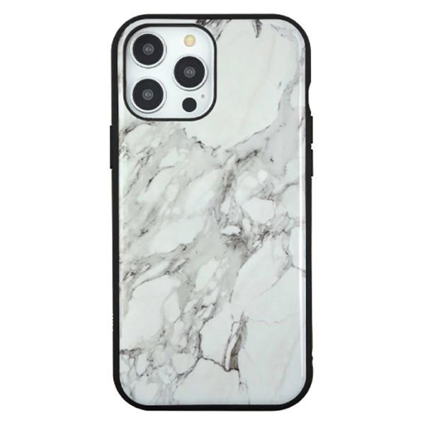 gourmandise グルマンディーズ iPhone 15 Pro Max 耐衝撃ケース IIIIfi+ (イーフィット) マーブル IFT-167MBL
