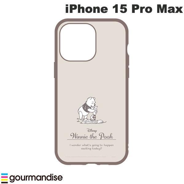 gourmandise iPhone 15 Pro Max 耐衝撃ケース IIIIfi+ イーフィット ケース ディズニー・ピクサーキャラクター くまのプーさん