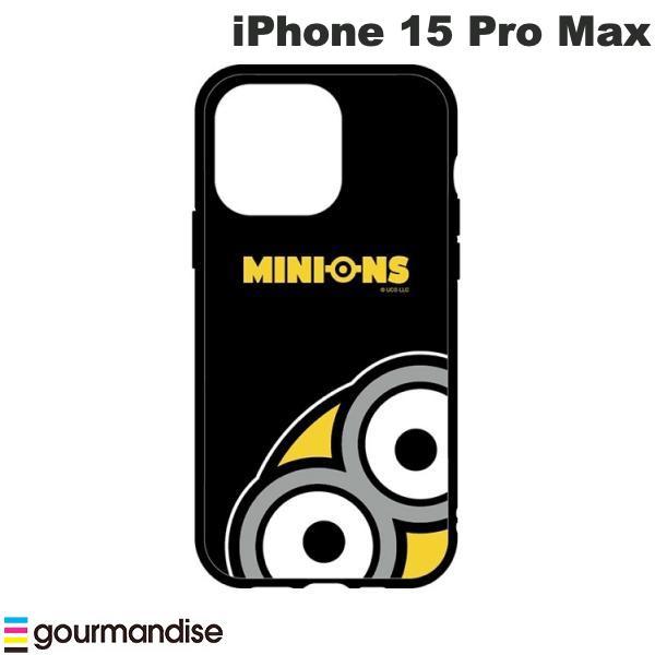 gourmandise グルマンディーズ iPhone 15 Pro Max 耐衝撃ケース IIIIfi+ (イーフィット) ケース 怪盗グルー/ミニオンズシリーズ ボブ MINI-452A