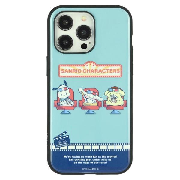 gourmandise グルマンディーズ iPhone 15 Pro Max 耐衝撃ケース IIIIfi+ イーフィット ケース サンリオキャラクターズ ミックスシネマ