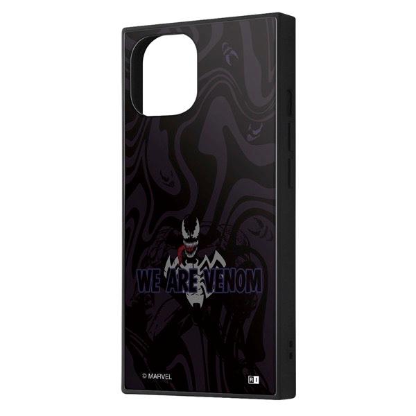 ingrem イングレム iPhone 15 / 14 / 13 マーベル ハイブリッドケース KAKU ヴェノム IQ-DMP41K3TB/VNM1