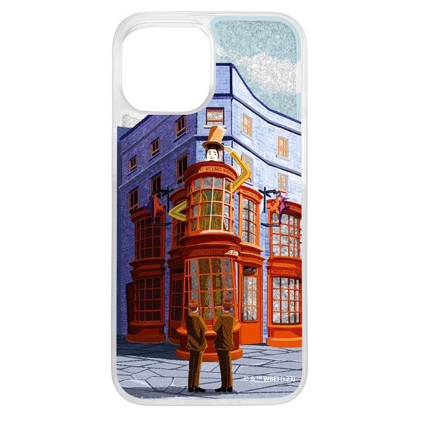 ingrem イングレム iPhone 15 / 14 / 13 ハリー・ポッター ラメ グリッターケース フレッド&ジョージ・ウィーズリー