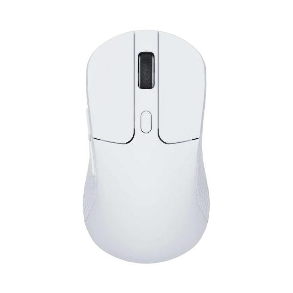 Keychron M3 ワイヤレスマウス 有線 / Bluetooth 5.1 / 2.4GHz ワイヤレス対応 USB A / Type-C レシーバー付属 ホワイト M3-A3