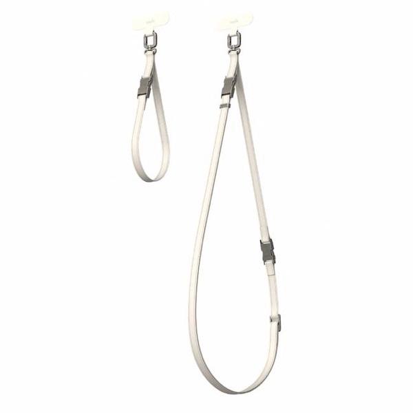 moshi エヴォ 2-in-1 Wrist/Body Strap Eggnog White mo-wbstp-wh