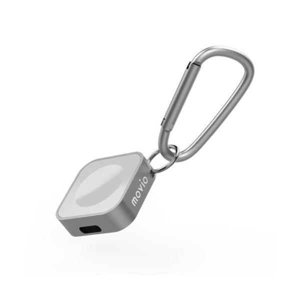 movio Apple Watch対応 ワイヤレス充電器 シルバー M312AWCSV NAGAOKA ナガオカ