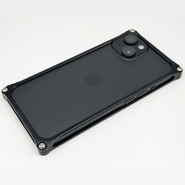 GILD design ギルドデザイン iPhone 15 ソリッドバンパー ブラック GI-436B
