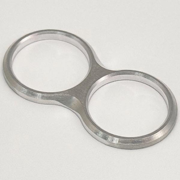 GILD design ギルドデザイン iPhone 15 / 15 Plus レンズガード オーバル シルバー GL-533