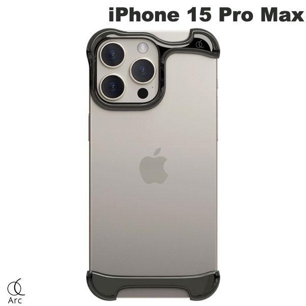 Arc pulse メタルバンパー　チタングレー Arc アーク iPhone 15 Pro Max Arc Pulse アルミバンパー チタングレー