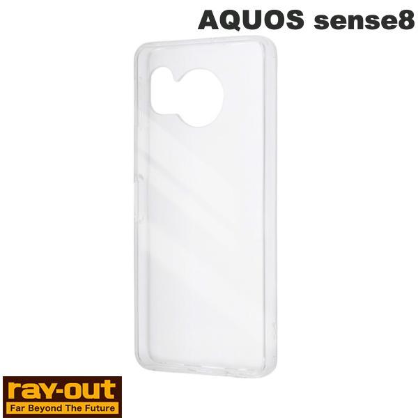 Ray Out レイアウト AQUOS sense8 Like standard ハイブリッドケース クリア RT-AQM3CC2/CM