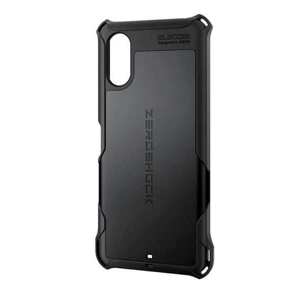 他サイト： エレコム ELECOM Xperia 10 VI ハイブリッドケース ZEROSHOCK ブラック PM-X241ZEROBKの商品画像