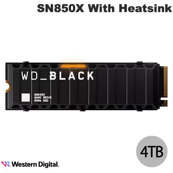 Western Digital ウエスタンデジタル 4TB WD_Black SN850X NVMe Western Digital ウエスタンデジタル 4TB WD_Black SN850X NVMe