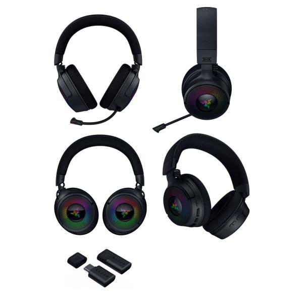 Razer Kraken V4 Chroma RGB �Ή� ���C�����X�Q�[�~���O�w�b�h�Z�b�g RZ04-05170100-R3M1 ���i�摜3