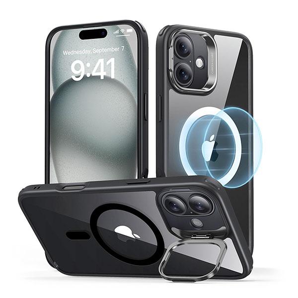 ESR イーエスアール iPhone 16 Classic スタンド付き ハイブリッド