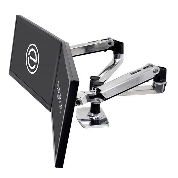 エルゴトロン（ergotron） LX デスクマウント デュアル モニターアーム