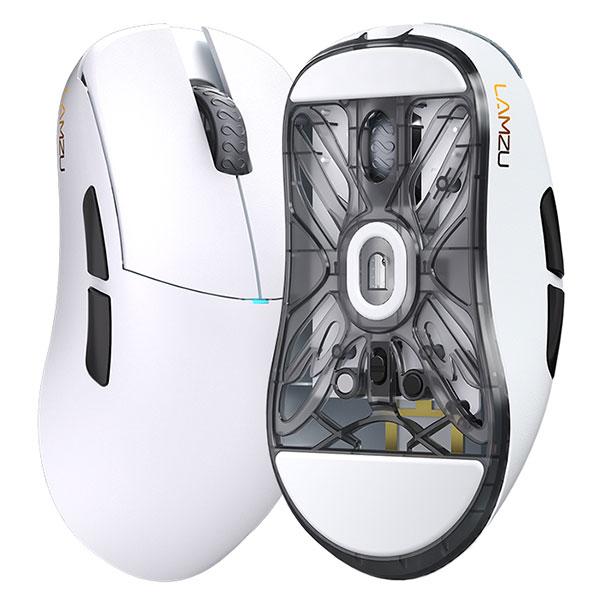 LAMZU ラムズ Atlantis Mini Champion Edition ワイヤレスゲーミングマウス Panda White ネコポス不可 LAMZU ラムズ Atlantis Mini Champion Edition ワイヤレスゲーミングマウス Panda White ネコポス不可