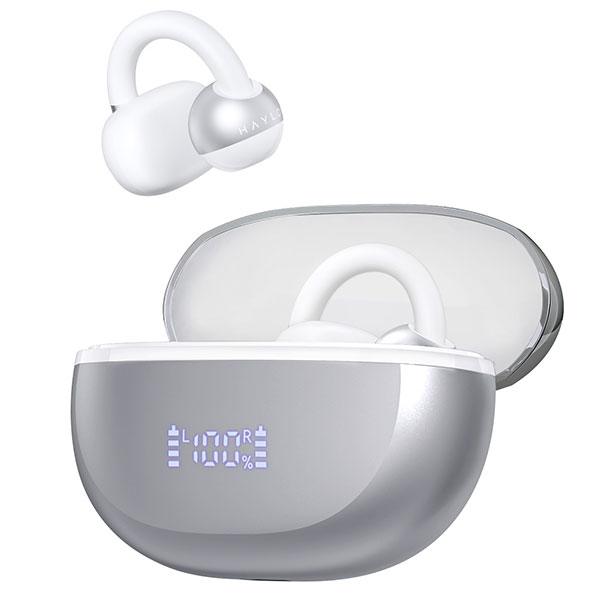 HAYLOU ハイロー Airfree イヤーカフ型ワイヤレスイヤホン Bluetooth 5.4 ホワイト HL-AFWH
