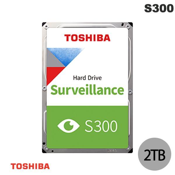 TOSHIBA Toshiba 東芝 2TB S300 Surveillance HDD 監視カメラ