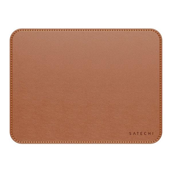 Satechi サテチ Vegan-Leather Premium Mouse Pad ヴィーガンレザープレミアムマウスパッド Brown PST-LMPN