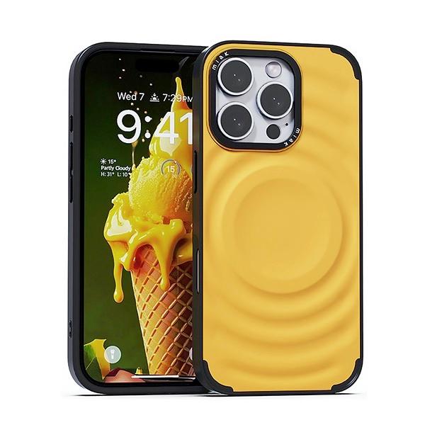 miak iPhone 16 Pro ケース SCOOP MagSafe対応 ブラックマンゴー ミアック